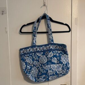 Vera Bradley Blue and White Floral Tote